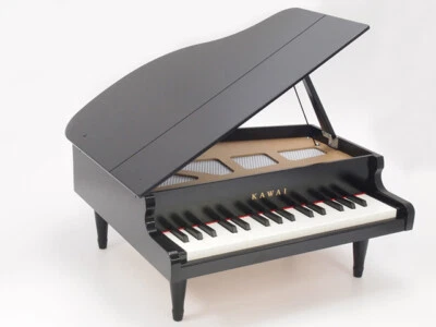 KAWAI Mini Grand Piano 32 Key Toy Piano Black 1141 Made In Japan - Image 1 of 4
