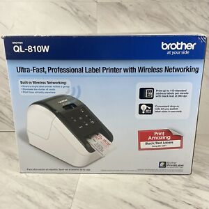 Brother QL-810W Ultra-Fast Label Printer With Wireless Networking Open Box