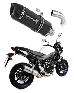 SV 650 2016 - 2023 Tłumik wydechu Tłumik HP1 CZARNY DOMINATOR - Zdjęcie 1 z 2