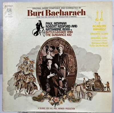 Burt Bacharach Butch Cassidy and The Sundance Kid Soundtrack Album Vinyl LP 1969 Foto 1 de 4