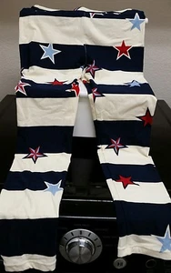 Lularoe Americana 2017 OS leggings Stripes Stars Major Unicorn!! NWOT Nautical - Picture 1 of 5