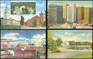 4 POSTALES - ATLANTA, GA - Imagen 1 de 1
