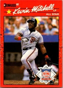1990 Donruss - Kevin Mitchell #715 "Recent Major League Performance" above Stats - Picture 1 of 2