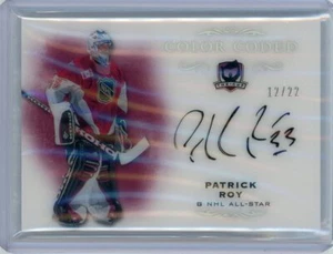 2018-19 Oberdeck The Cup Hockey farbcodiert Autogramm #CC-PR Patrick Roy 12/22 - Bild 1 von 2