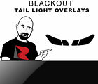 Rtint Tail Light Tint Overlay For Mercedesz E-Class 10-13 (Coupe) - Blackou