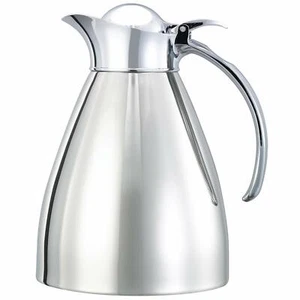 New Service Ideas 982C10 Carafe, Stainless Steel, Polished Exterior, 1 Liter - Picture 1 of 1