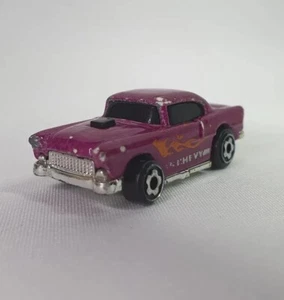 Vintage 1978 Hot Wheels '55 Chevrolet Chevy Car Micro Pink - Picture 1 of 9