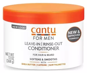 BL Cantu Mens Leave-In Conditioner 13 oz Jar - THREE PACK - Picture 1 of 1