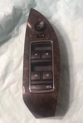 2014-2017 CHEVROLET IMPALA NOVO ESTILO WOODY MASTER INTERRUPTOR DE JANELA DE ENERGIA 22819398 - Imagem 1 de 4