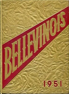 BELLEVILLE HIGH SCHOOL, BELLEVILLE, IL YEARBOOK - BELLEVINOIS - 1951 - Picture 1 of 1