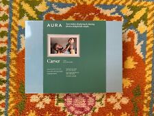 Aura Digital Photo Frame - Carver Mat White in Clay
