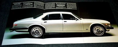 Jaguar XJ6 1980 SERIE III ORIGINAL DISTRIBUIDOR PÓSTER ANUNCIO IMPRESIÓN 80 Foto 1 de 3