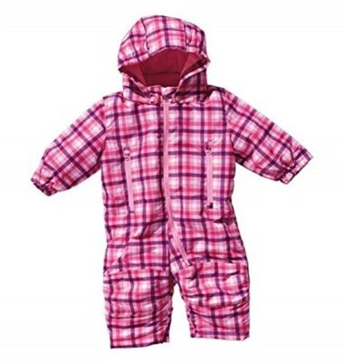 Lupilu Winteroverall Overall mit Kapuze Baby Kinder Mädchen ROSA kariert - 62/68
