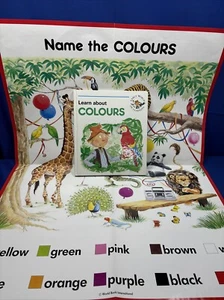 Early World of Learning Learn About Colours 1992 por Felicia Law - Imagen 1 de 8