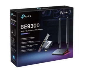 TP-Link Archer TBE550E BE9300 Wi-Fi 7 Bluetooth 5.4 PCIe Adapter, 6GHz@5760 Mbps - Picture 1 of 1