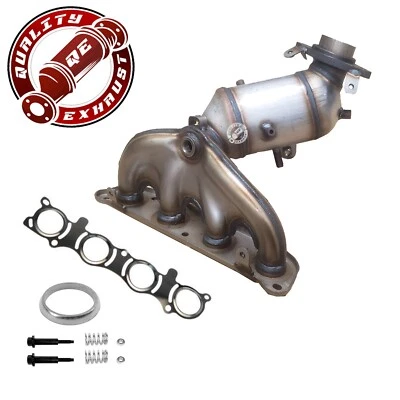 Convertidor catalítico colector delantero Nissan Sentra 1,8 L/2,0 L compatible con 2009-2018 Foto 1 de 4