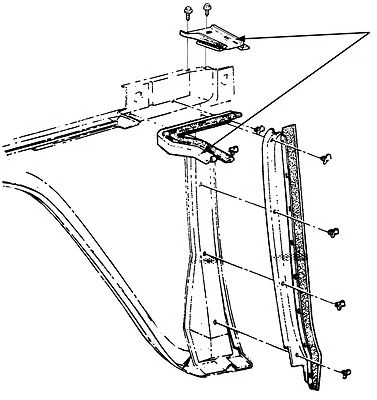 Camión Chevrolet 1964 1965 1966 kit de panel de cierre guardabarros delantero 4 piezas diestro y derecho  Foto 1 de 2