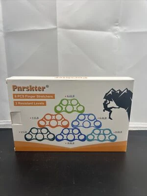 PNRSKTER 5 Pack Finger stretchers 3 Resistant Levels