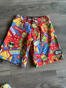 Señor Frogs Swim | Senior Frog Swim Trunks Boys | Color: Blue | Size: 4 | - Picture 1 of 5