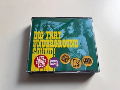 Dig That Underground Sound 3 CD Box Set Rare Garage Rock Vaults Atlantic Elektra - Image 1 of 4