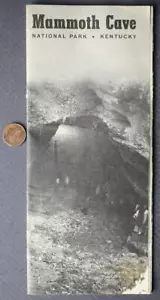 Folleto del Parque Nacional Kentucky Mammoth Cave 1965 con mapas MUY GENIAL--- - Imagen 1 de 1