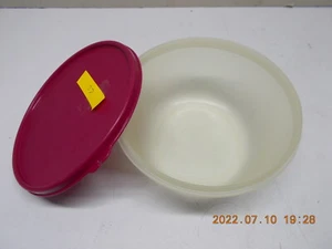 Tupperware, Schüssel, mit rotem Deckel, aufbewahren 1,5 liter - Bild 1 von 3