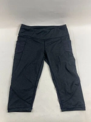 Tangerine Pants Women's Size Small Gray Heather Activewear Vented Capri Leggings - Image 1 of 4