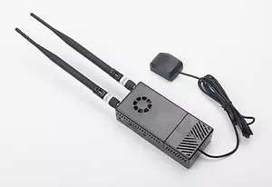 Black Case with Fan for Stratux ADS-B Kit Matte Finish Tool Free Assembly - Bild 1 von 10
