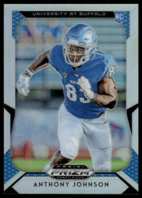 2019 Panini Prizm Draft Picks #117 Anthony Johnson Prizms Silver Buffalo Bulls - Image 1 of 2