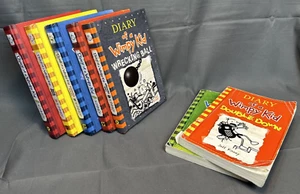 Mixed Lot Of 7 Diary Of A Wimpy Kid Books 5 HC Excellent  + 2 PB with wear - Picture 1 of 11