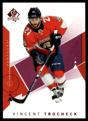 2018-19 SP Authentic Limited Red Vincent Trocheck Florida Panthers #17 . - Image 1 of 2