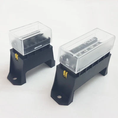 SPLITCHARGE 12V 4 Way/6Way Circuit Standard Blade Fuse Box Holder Block Bottom Entry Car Van