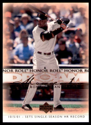 2002 Upper Deck Honor Roll #54 Barry Bonds - Image 1 of 2