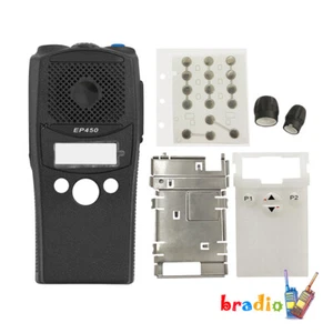 BLACK Replacement Repair Housing Case Cover For EP450 PR400 ( LKP ) radio - Zdjęcie 1 z 3