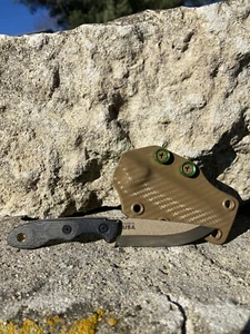 TOPS Knives Mini scandi MSK Scout Carry Kydex Sheath (knife not included) - Picture 1 of 9