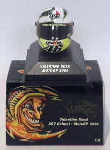 Minichamps 1/8 Scale 397 060046 - AGV Helmet Moto GP 2006 V. Rossi - Picture 1 of 1