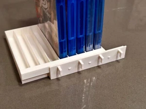 Playstation ps4/5 Game Holder Hooks mount for IKEA SKADIS pegboard for 9 games - Picture 1 of 4