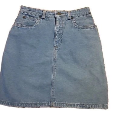 Falda vaquera lápiz vintage Liz Wear línea A para mujer talla 6 vintage años 80/90 Foto 1 de 3