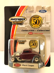 MATCHBOX 1933 FORD COUPE 50 YEAR ANNIVERSARY COLLECTION FROM 2002 - Picture 1 of 2
