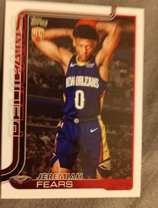 Topps Jeremiah Fears RC # 207 207 2025 - Imagen 1 de 2