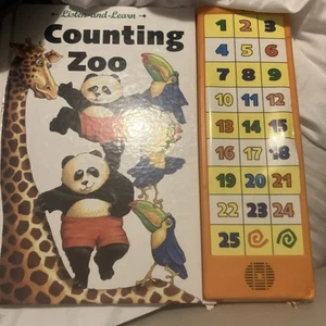 COUNTING ZOO (LISTEN-AND-LEARN) By Don Sullivan & Kristi Fisher - Hardcover *VG* - Picture 1 of 4