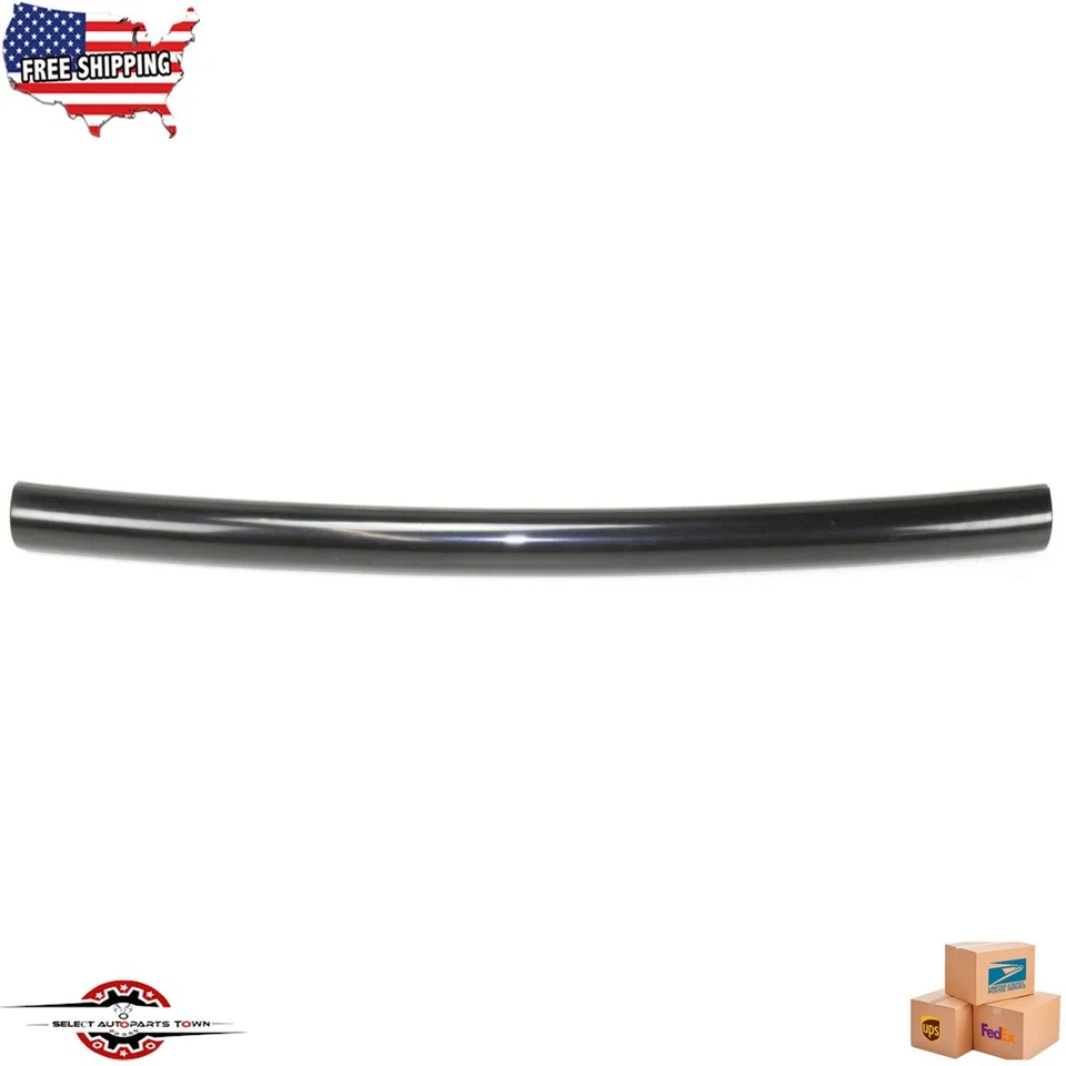 Fits 2001-2004 Nissan Frontier New Front Bumper Molding Trim Black NI1044104 Foto 1 de 4