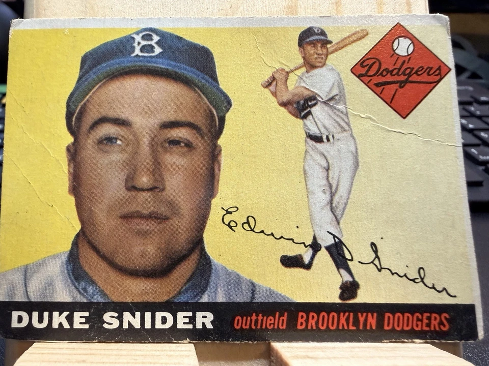 1955 Topps - High # Duke Snider #210 Foto 1 de 4
