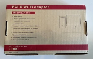 Adaptateur AX5400 PCI-E WiFi + BT5.2 - Photo 1/2