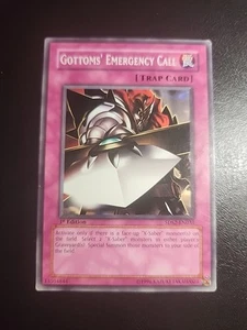 Gottoms' Notruf - Erstauflage - Yugioh Fallenkarte - Vintage - Bild 1 von 1