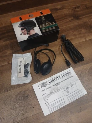 Harley-Davidson Boom Audio Half Helmet Music Headset. 76572-09. Multi-Fit. Used. - Image 1 of 4