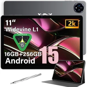 Tablet más nueva Android 15 24GB RAM+256GB ROM 8000mAh 11 pulgadas 4G LTE 2SIM WlFl GPS - Imagen 1 de 40