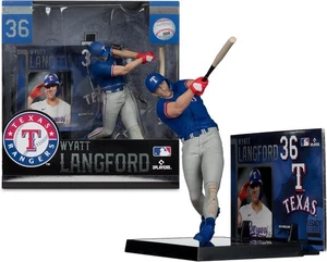 McFarlane MLB SportsPicks * Wyatt Michael Langford Texas Rangers * 7in Posed Fig - Picture 1 of 3