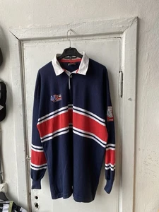 Vintage 1997 Rugby Sevens Hong Kong Canterbury Longsleeve - Picture 1 of 12