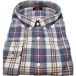Camisa UNTUCKit Plelades Para Hombres XXX Grande A Cuadros Con Botones Calce Regular - Imagen 1 de 5